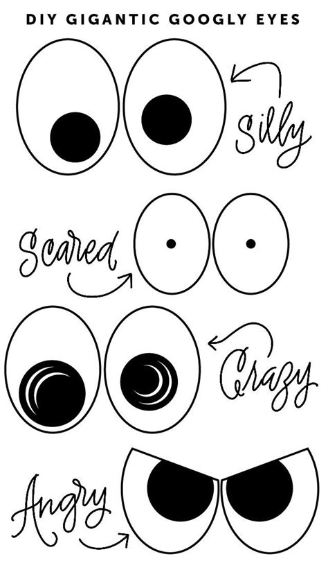 Printable Eye Template For Crafts