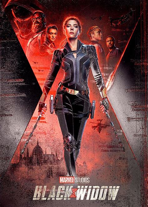 Next Weeks Limited Edition Black Widow Poster Displate