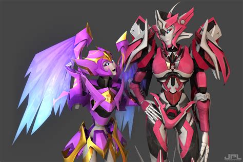 Tfp Commission Solar And Elita One By Jpl Animation On Deviantart