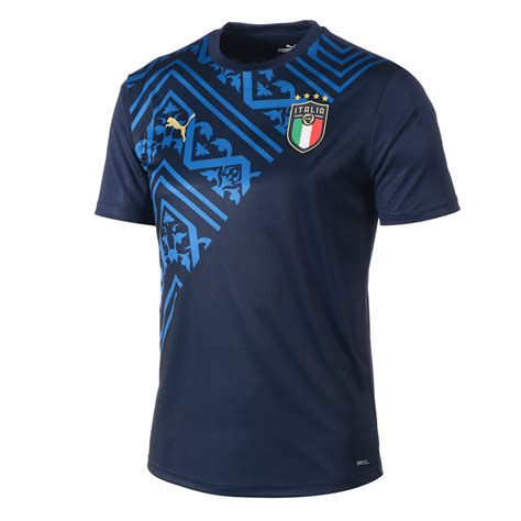 Puma figc italien trainingsshirt em 2021 herren erwachsene dunkelblau / blau m. Puma Italien Trikot Auswärts EM 2020 - kaufen & bestellen ...