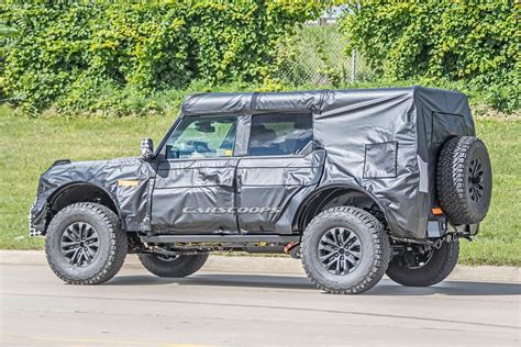 2021 Ford Bronco Warthog Prototype Spotted With Sasquatch Pack Tires