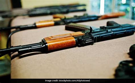 Punjab Police Recovers Ak 47 Rifle Live Cartridges Dropped By Pak Drone