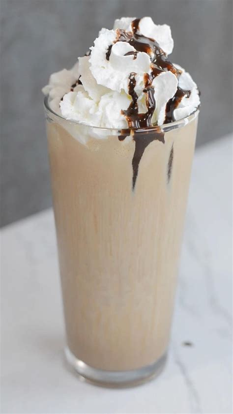 Ice Blended Mocha Recipe Delicious Coffee Drink