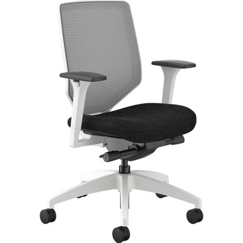 A basyx hon task chair offers the best bang for your proverbial buck. HON Solve Mid-Back Task Chair - HONSVTM2FCP10DW - Shoplet.com