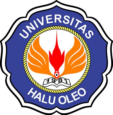 Logo UHO Universitas Halu Oleo Official DS S Library