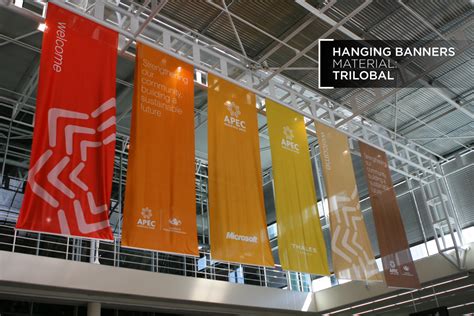 Apec Hanging Banners Xbanner Design Display Design Conference