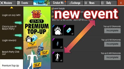 Top up diamond free fire di shopee. how to free fire new event premium top up now - YouTube