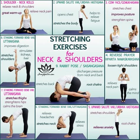Yoga Poses For Neck Pain Relief Yoga Poses