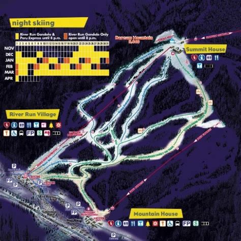 Keystone Co Trail Map