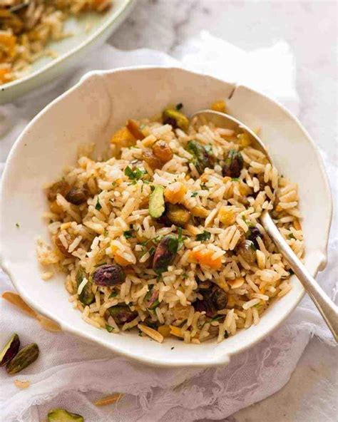 Rice Pilaf With Nuts And Dried Fruit Recipe Recipetin Eats Rice