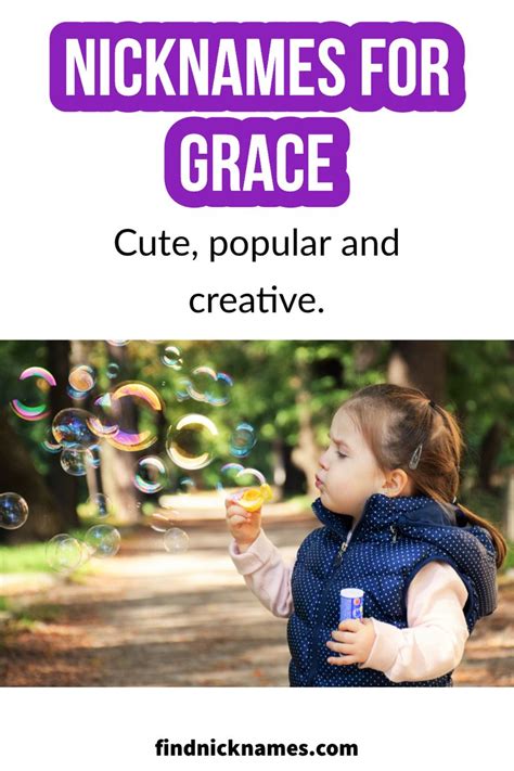 30 Popular And Creative Nicknames For Grace — Find Nicknames Funny