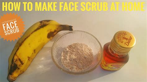 How To Make Face Scrub At Home Homemade Face Scrub Home Remedies