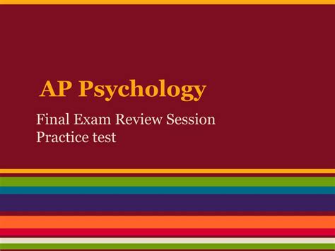 Ppt Ap Psychology Powerpoint Presentation Free Download Id5417528