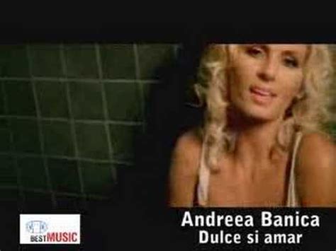 Andrea Banica Dulce Si Amar Youtube
