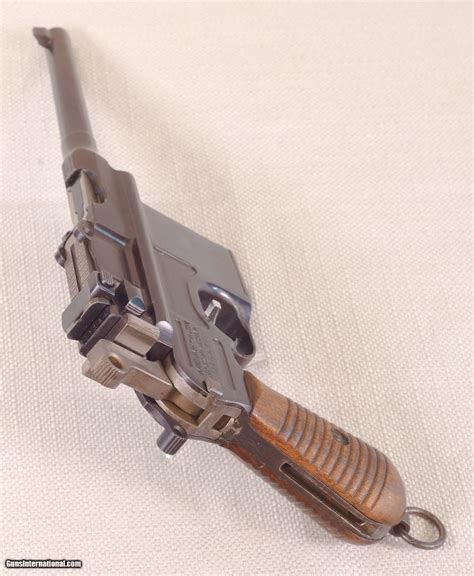 Mauser C96 1930 Commercial Broomhandle Pistol In 30 Mauser Caliber
