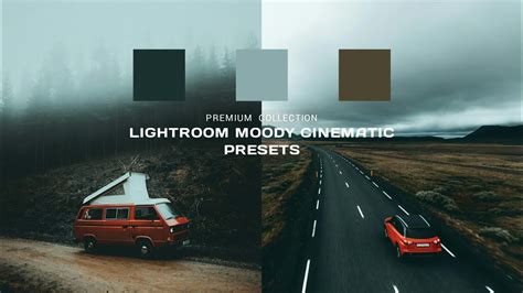 Moody Cinematic Dark Moody Lightroom Presets Tutorial Free Preset