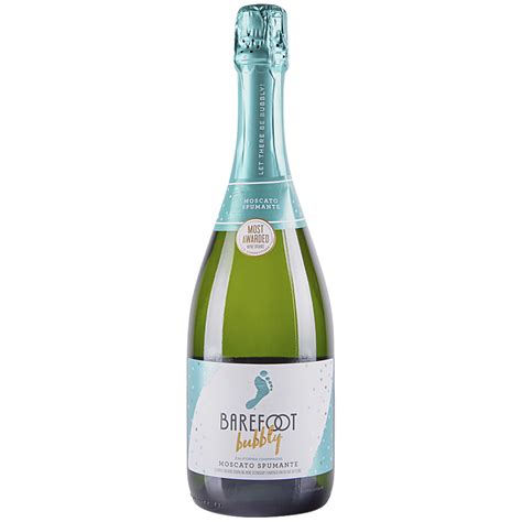 Barefoot Bubbly Moscato Spumante 750 Ml Applejack