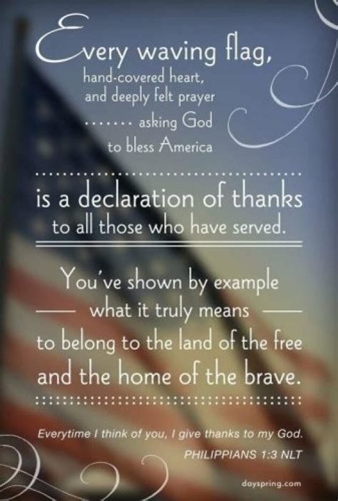 Veterans Day Quotes To Honor Our Soldiers Prayers And Promises