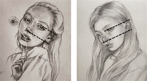 How To Drawing Facial Proportion Vincent Van Blog