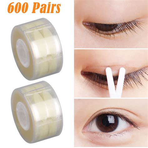 Natural Invisible Double Side Eyelid Tapes Stickers Medical Use Fiber