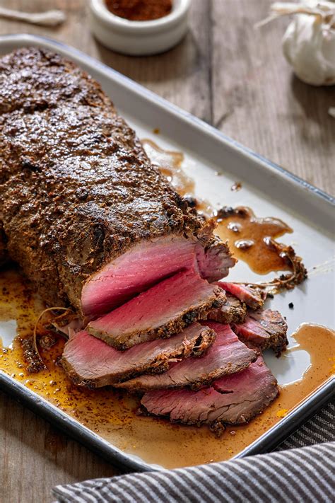 Mustard And Chile Rubbed Roasted Beef Tenderloin Recipe Nyt Cooking
