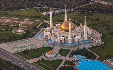 Turkmenbashi Ruhy Mosque Turkmenistan