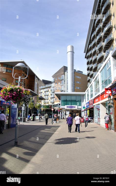 The Centre Feltham Shopping High Street Feltham London Borough Of