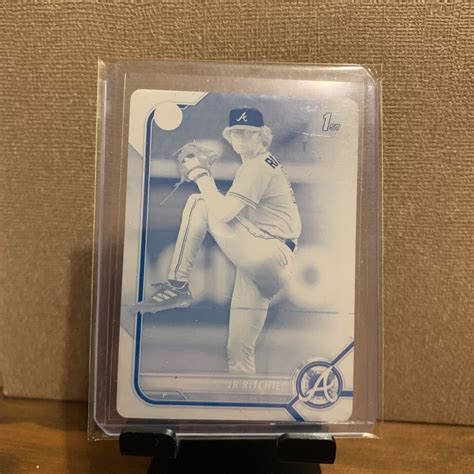 代購代標第一品牌樂淘letaoJR RITCHIE PRINTING PLATE 1 1 2022 BOWMAN DRAFT BDC 126