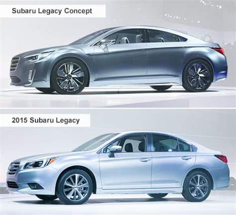 2015 Subaru Legacy Concept Vs Reality News