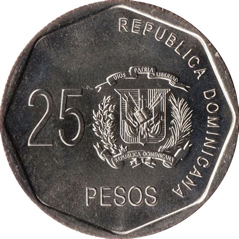 25 Pesos République Dominicaine Numista