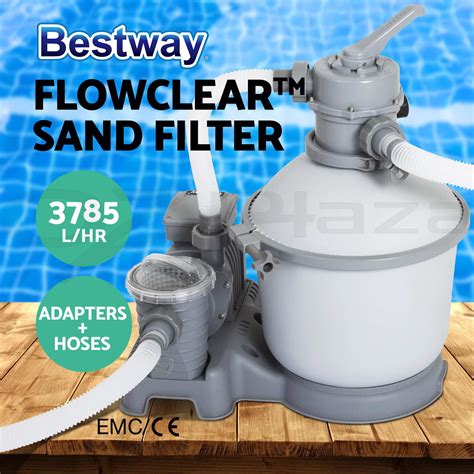 Bestway Flowclear Pool Vacuum Instructions Bestway Flowclear Sand