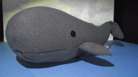 Sperm Whale Stuffed Animal Plushie Toy Ocean Going Whale
