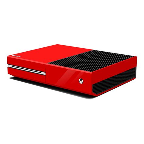 Xbox One Bright Red Glossy Skin Wrap Decal Easyskinz