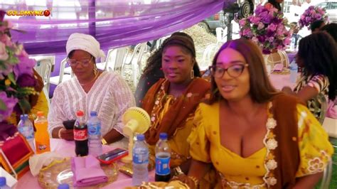 nollywood stars celebrities turn up for bimbo thomas at her late mum s thanksgiving service
