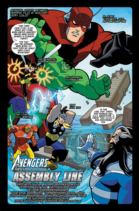 read online marvel universe avengers earth s mightiest heroes comic issue 1