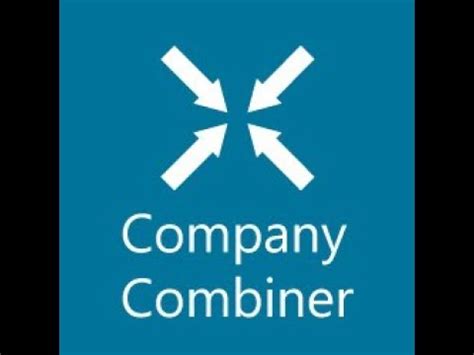CRG Company Combiner - YouTube