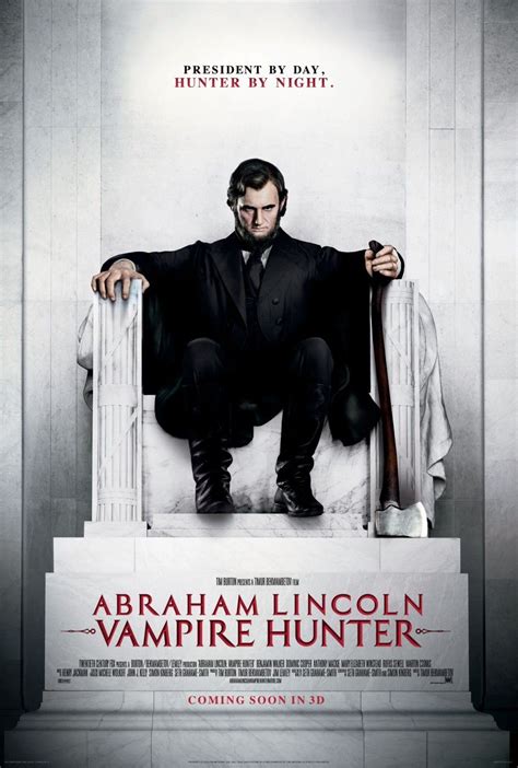 Abraham Lincoln Vampire Hunter Movie Poster And Set Video Collider