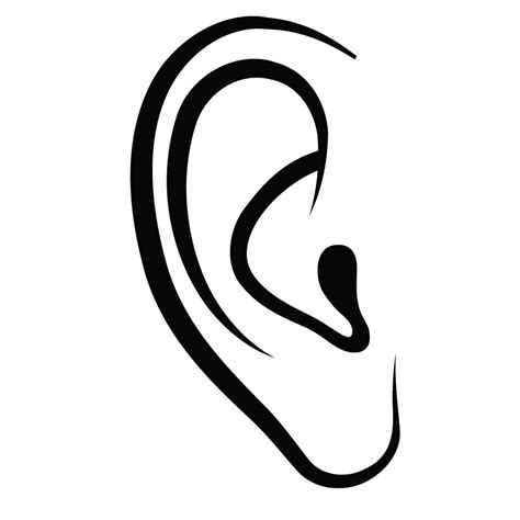 Vector Illustration Of Ear Icon Stock Illustration Download Clip