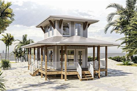 Beach Lovers Dream Tiny House Plan 62575dj Architectural Designs
