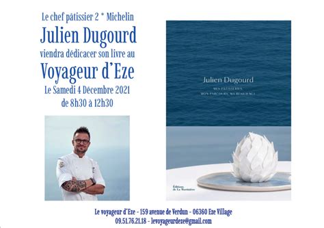 Dédicace du livre de Julien Dugourd Site officiel de la Mairie d Eze