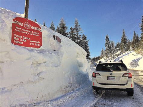 ‘februburied Record Snowfall Stacks Up At Tahoe Area Ski Resorts