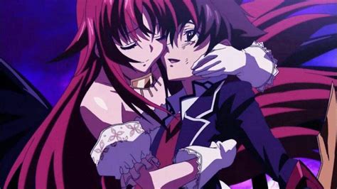 The King Kisses The Pawn Issei ♥ Rias In The Final Episode Of High