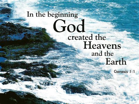 My Favorite Postcards In The Beginning God Created The Heavens And The