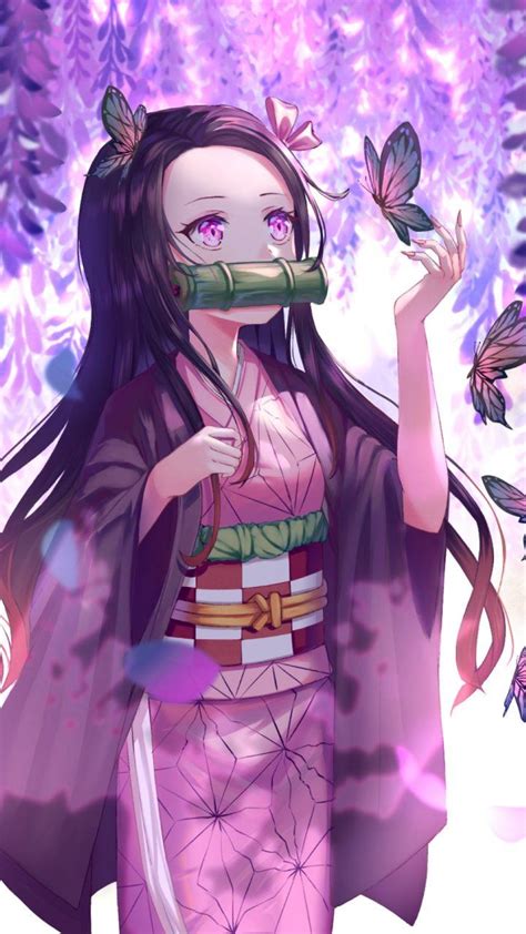 Nezuko Android Wallpapers Wallpaper Cave