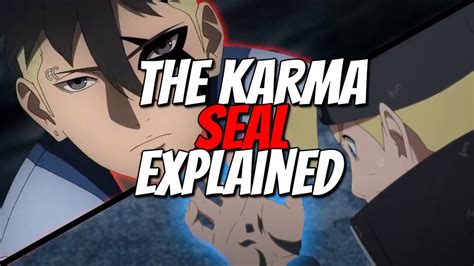 The Karma Seal Explained Everything We Know So Far Boruto Naruto