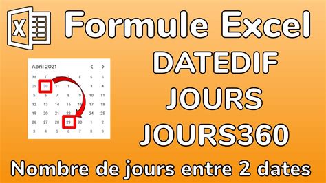 Excel Calculer Le Nombre De Jours Entre Dates Formules Datedif 18228 Hot Sex Picture