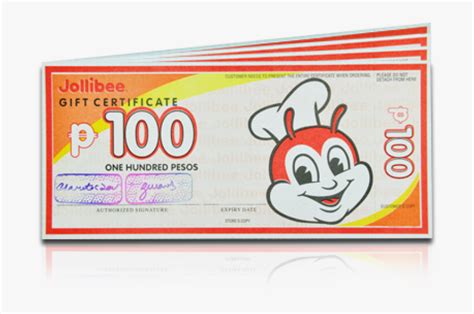 Jollibee Delivery T Certificate Png Download Logo Jollibee