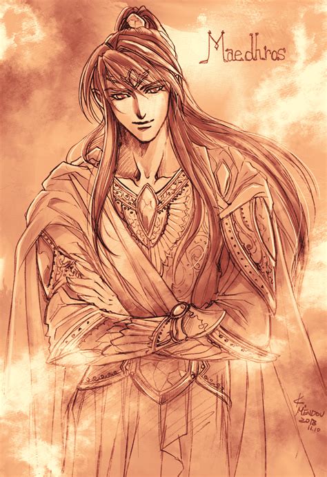 Maedhros Tolkiens Legendarium And 1 More Drawn By Kazuki Mendou