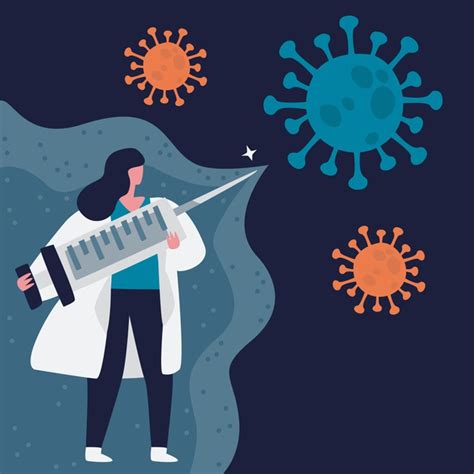 El primer paso es acceder a la página mivacuna.salud.gob.mx. Concepto de desarrollo de la vacuna contra el coronavirus ...