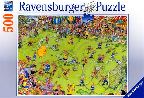 Ravensburger 500 Piece Soccer Match Jigsaws 500 750 The Games